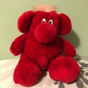 Vintage Kodak Kolorkins Red 8" Stuffed Animal